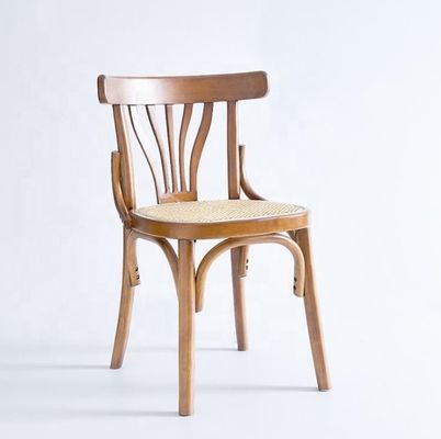 マシッドウッド 積み立てられる ノルディックデザイン ラタン シート ダイニング シート