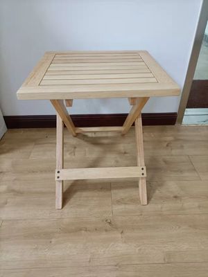 モダンデザイン 小型折りたたみ庭 ゴム木製 庭のテーブル 屋外 コーヒー 飲み物 郵便 包装 モダン スタイル