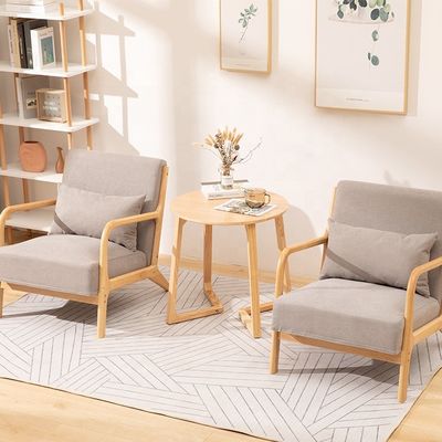 リビングルーム家具 最新 オーダーメイド 精巧な工芸 木製の足付きの部分ソファ 木製の足付き リビングルームソファセット