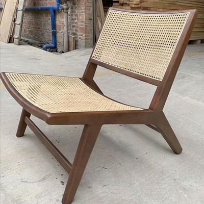 一般 ラタン リレージャー リラングチェア ブラウン カラー ラタン ベッドルーム 家具 リラング 屋外 の リラックス のための 現代の デザイン
