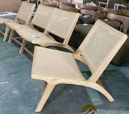 一般 ラタン リレージャー リラングチェア ブラウン カラー ラタン ベッドルーム 家具 リラング 屋外 の リラックス のための 現代の デザイン