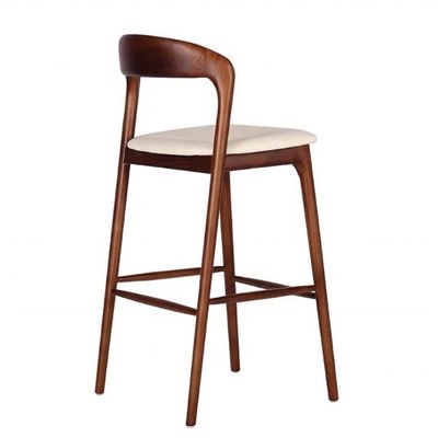 商用家具 高椅子 バーストール 現代のホテルとレストラン用 木製 バーストール 家具