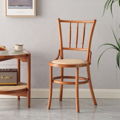 特定バーチェア ラタン ダイニングチェア バー家具 ダイニングルーム用 マシッドウッドチェア