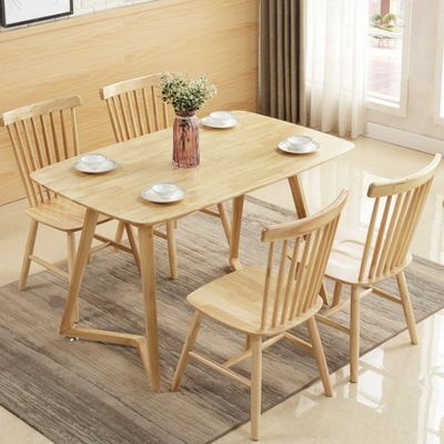 ノルディック様式 マシッドウッド食卓 病院の家具用