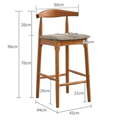 パブ・コーヒーショップ用高木椅子 W41*D44*96CM 商用家具