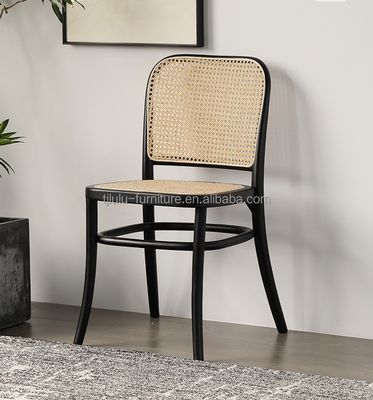 ダイニングルーム家具 木製ラタン リュックレスト レジャーラタン シートル ノルディック 室内 モダン ガーデン レストラン カフェ 家具