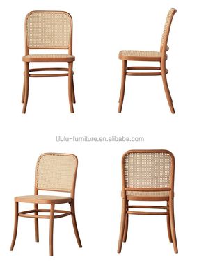 ダイニングルーム家具 木製ラタン リュックレスト レジャーラタン シートル ノルディック 室内 モダン ガーデン レストラン カフェ 家具