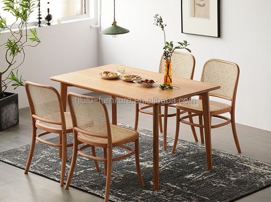 ダイニングルーム家具 木製ラタン リュックレスト レジャーラタン シートル ノルディック 室内 モダン ガーデン レストラン カフェ 家具