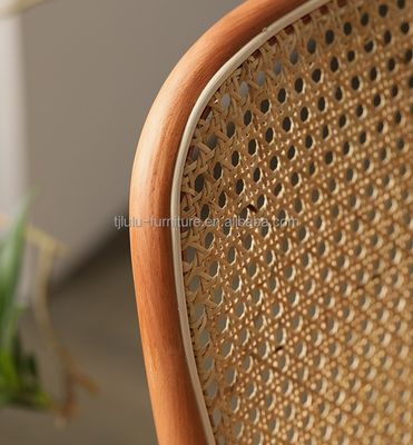ダイニングルーム家具 木製ラタン リュックレスト レジャーラタン シートル ノルディック 室内 モダン ガーデン レストラン カフェ 家具