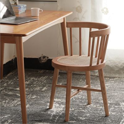 固木食卓 ノルディック・グッド・デザイン アンティークレストラン家具 55cm*40cm*74cm