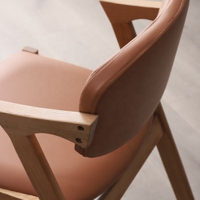 家庭 家具 ノルディック スタイル Z 形 オーク 木 プー/ 布 オーエム サービス付き テープ付き ダイニング チェア 一般 受け入れ