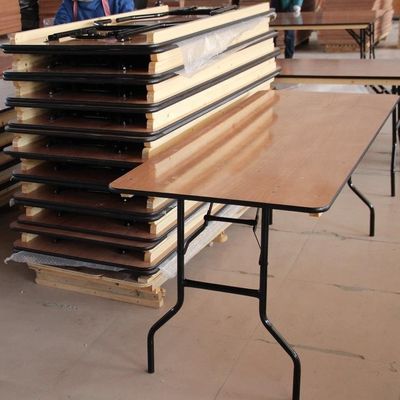 屋外 立方形 固木 宴会 結婚式 ホテル 折りたたみ 食卓 現代のデザイン 結婚式やホテル用