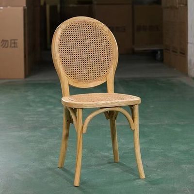 ホテル 宴会 イベント ダイニング 室内 家具 贅沢 現代の 積み立てられる ラタン 木製 結婚 椅子 優雅 な 座席