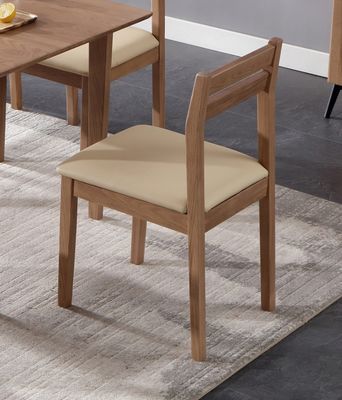 リビングルーム家具 現代のクラシックデザインのクッション付き 固木椅子