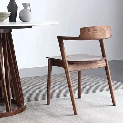 ノルディックレジャー 木灰 木製 ハンドリール 現代のダイニングチェア 一般家具