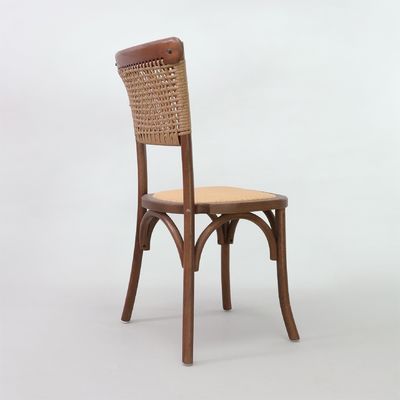 ダイニングルーム家具 現代の自然デザイン 固木ラタン バンケット椅子