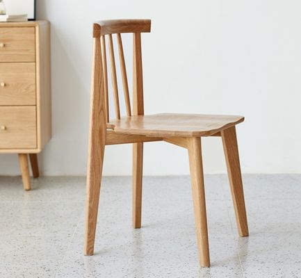 ウィンドザー 木製椅子 ダイニングルームとリビングルーム用のオーク木製椅子 体重制限150KG クラシックノルド料理店