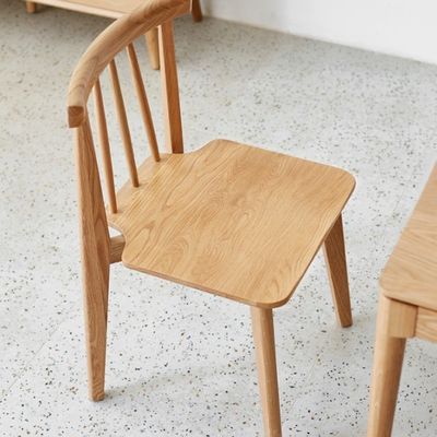 ウィンドザー 木製椅子 ダイニングルームとリビングルーム用のオーク木製椅子 体重制限150KG クラシックノルド料理店