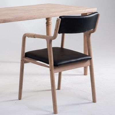 ダイニングルーム 家具 固木 ヴィンテージ スタイル ロープ 装飾 ダイニング 扶手椅子