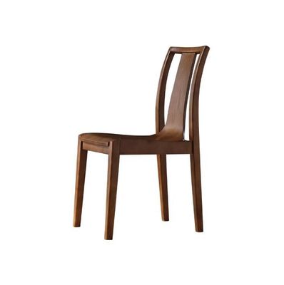 独特のデザイン モダン マシッドウッド 食卓椅子 レストラン用 オーク仕上げ