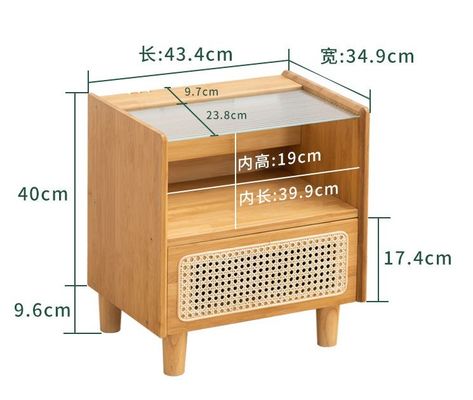 木製のキャビネット 空間節約のためのカスタマイズされた色付きのキャビネット 木材と近代的なデザインの家具