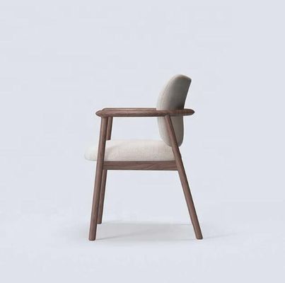 ホーム 家具 高級品 ノルディック マシッド 灰 木 折りたたみ リュックレスト 高密度 スポンジ ポリester 腕椅子