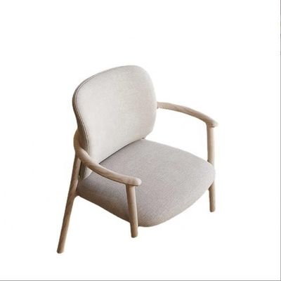 ホーム 家具 高級品 ノルディック マシッド 灰 木 折りたたみ リュックレスト 高密度 スポンジ ポリester 腕椅子