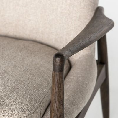 シングルリビングルーム 家具 木製 敷き布団 ソファ 椅子 木製枠の布と泡のクッション