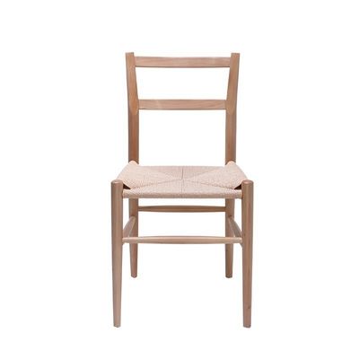 ホテル レストラン バンケット または ホーム シンプル リュックレスト チェア ハンプロープ 織り木製の脚