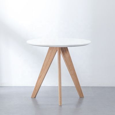 家庭 家具 現代のデザイン 調整可能な高さ カフェテーブル レストラン 丸い 固木 食卓