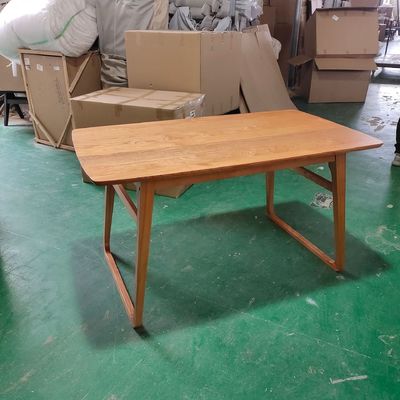 家具 保証 木製直角食卓 ダイニングルームの装飾用