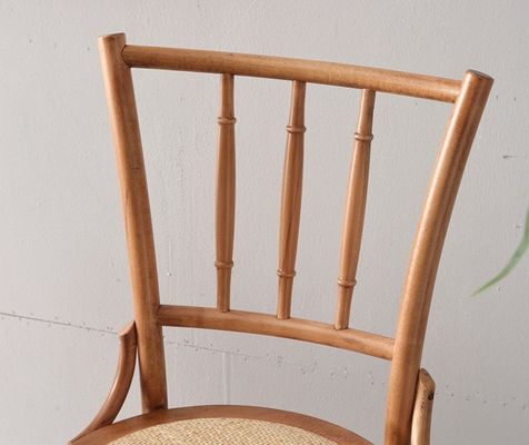 現代のデザイン ラタンと固木 レストラン用食卓 W36*D42*H88cm