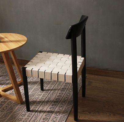 マシッドウッド 編み物 シート ダイニング シート 家具 仕上げ レストラン 食事 用 パーソナライズ デザイン 漆器