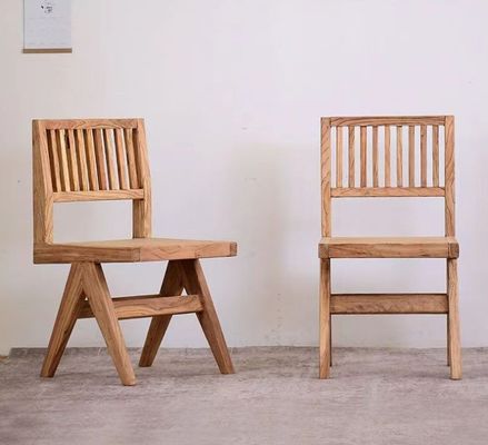 ヴィンテージ 豪華 エルム 固木 ダイニング 椅子 オーダーメイド デザイン 家具 ウォールナッツ 仕上げ