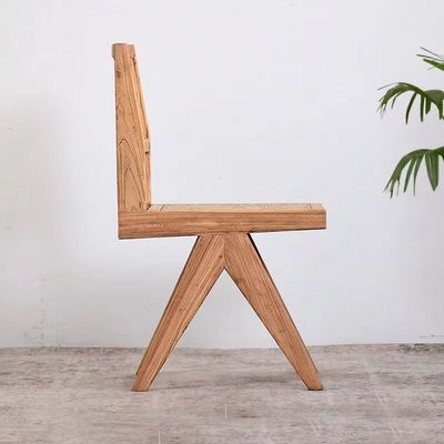 ヴィンテージ 豪華 エルム 固木 ダイニング 椅子 オーダーメイド デザイン 家具 ウォールナッツ 仕上げ