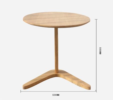 リビングルーム家具 固木ベースの現代的な丸いコーヒーテーブル
