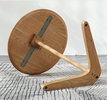リビングルーム家具 固木ベースの現代的な丸いコーヒーテーブル
