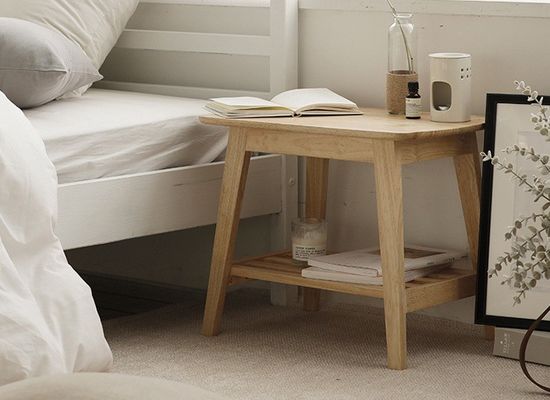 カスタマイズされたデザイン ヴィンテージ 固木 角型 コーヒーテーブル W50*D35*H42CM リビングルーム