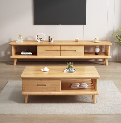 現代 マシッドウッド テレビ テーブル テレビ スタンド リビング用 キャビネット 一般 家具 漆器 仕上げ