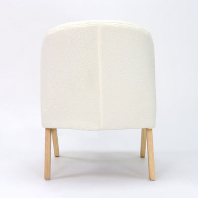 リビング室デザイン W58*D68*H78CM ノルディックラウンジ レジャー 木製ソファー 椅子 OEMサービス受付