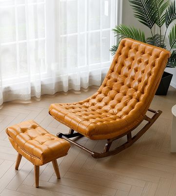 このスタイリッシュなノルディックラウンジ リレーザーチェアW60*D135*H85CMでリビングルームをアップグレードしてください