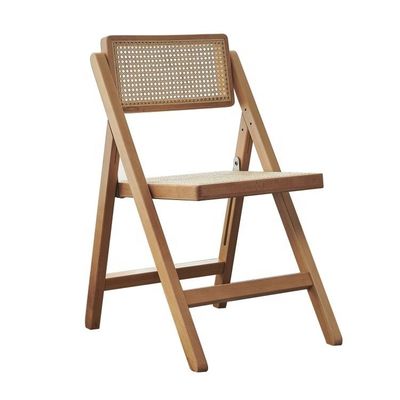 ダイニングルーム家具 ノルディック 贅沢 ヴィンテージ ラタン チェア バランコ 休憩 折りたたむ 木製 チェア 郵便包装 Y