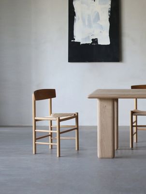 2023 住宅用家具用 現代の木製織りコードオークチェア レストラン ホテル カフェ シンプル 簡潔 一般 固体