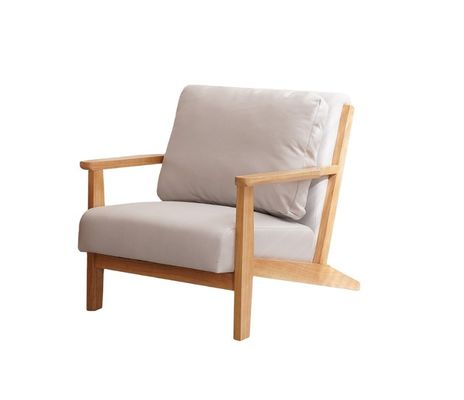 頑丈なリビングルーム家具 ソファセット 灰色/白色/青色/茶色と頑丈なデザインの現代的な木製革
