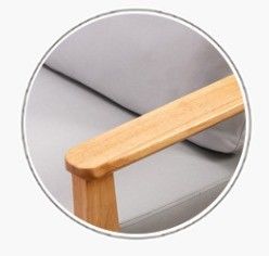 頑丈なリビングルーム家具 ソファセット 灰色/白色/青色/茶色と頑丈なデザインの現代的な木製革