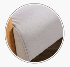 頑丈なリビングルーム家具 ソファセット 灰色/白色/青色/茶色と頑丈なデザインの現代的な木製革