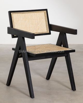 ホーム 家具 ホテルやリビングの家具のための北欧固木ラタン食卓