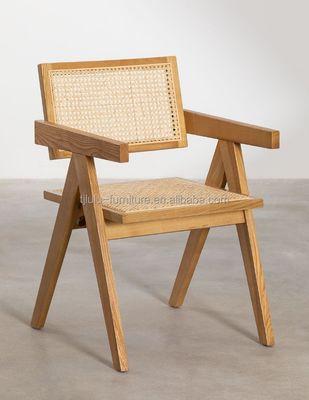 ホーム 家具 ホテルやリビングの家具のための北欧固木ラタン食卓