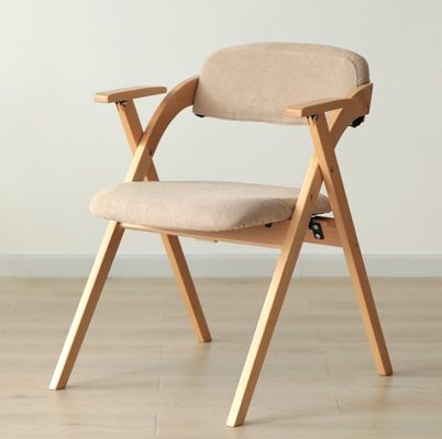 耐久性 家具 レストランとリビングルームのための現代的な折りたたむ木製の折りたたむ椅子