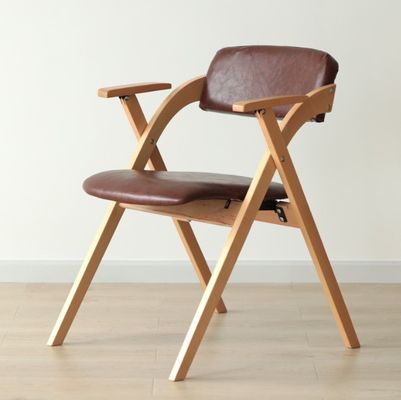 耐久性 家具 レストランとリビングルームのための現代的な折りたたむ木製の折りたたむ椅子